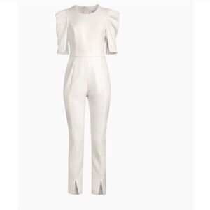 Black Halo Jumpsuit White size 2